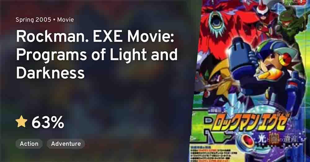 Rockman.EXE Movie: Hikari to Yami no Program Subtitle Indonesia