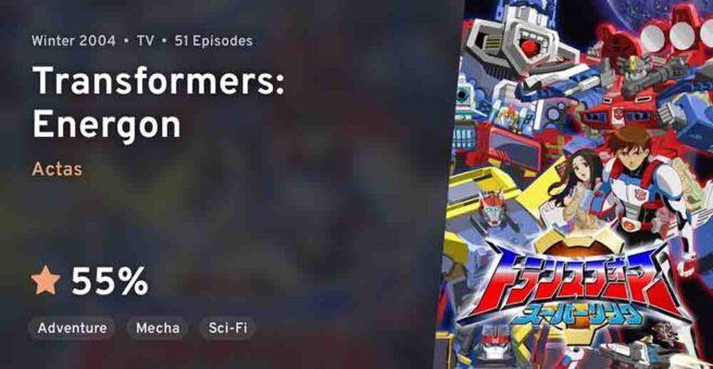 Transformers Superlink Batch Subtitle Indonesia